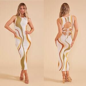 knee length dresses for ladies Audrey Midi Dress main image 1